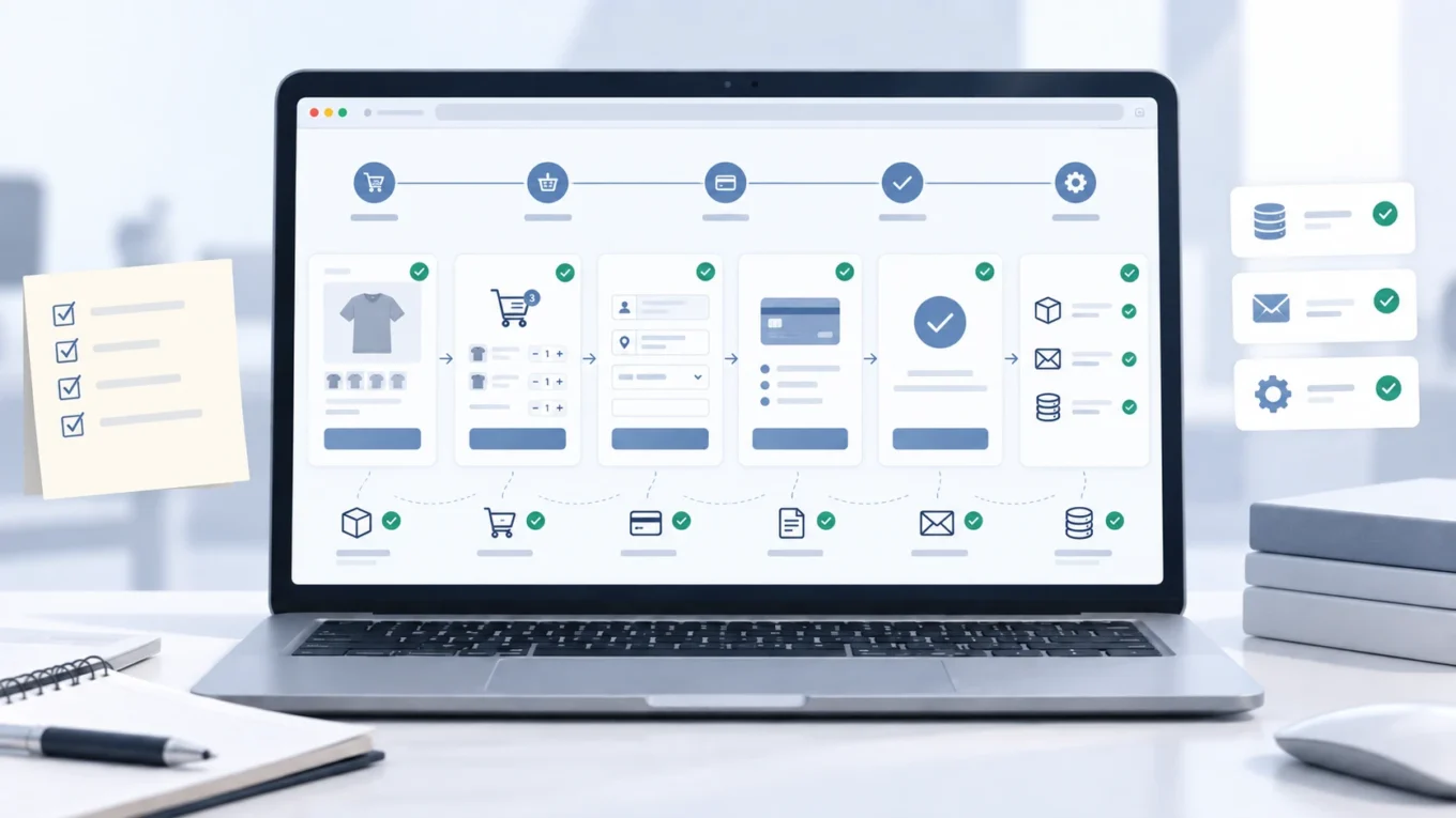 Testni nakup v WooCommerce po posodobitvi spletne trgovine